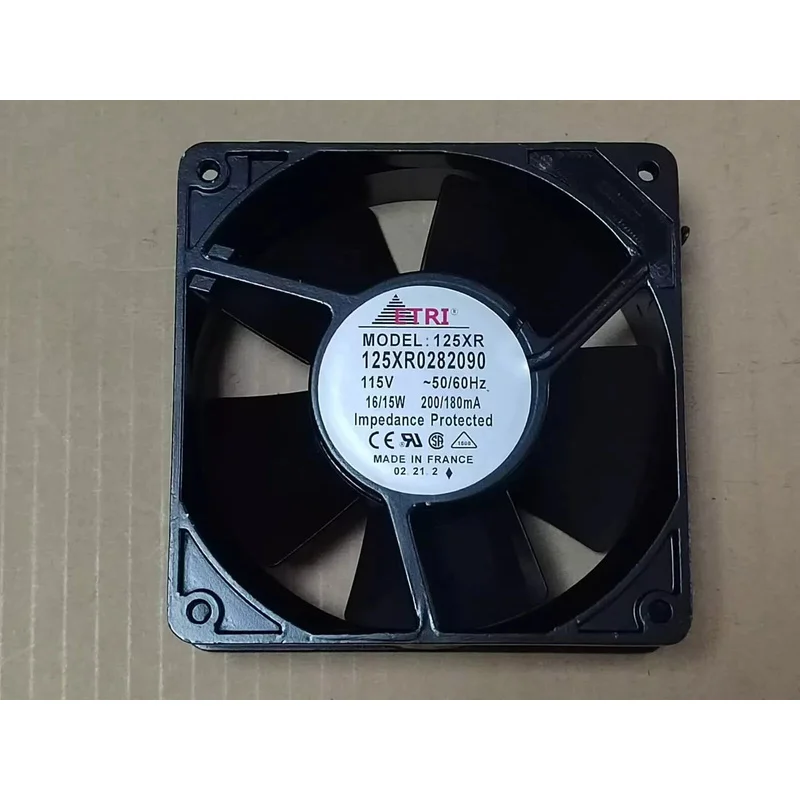 

for ORIGIANL ETRI 125XR 0282090 Axial flow fan 115V 120*120*38MM 16/15w 50/60