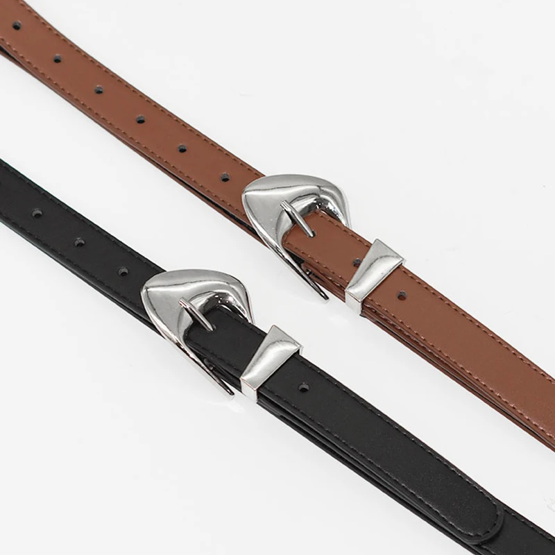 Women's Retro Trendy Belt Versatile Summer Style for Instagram Small Crowd Waist Jeans Closure Fashion Accessory