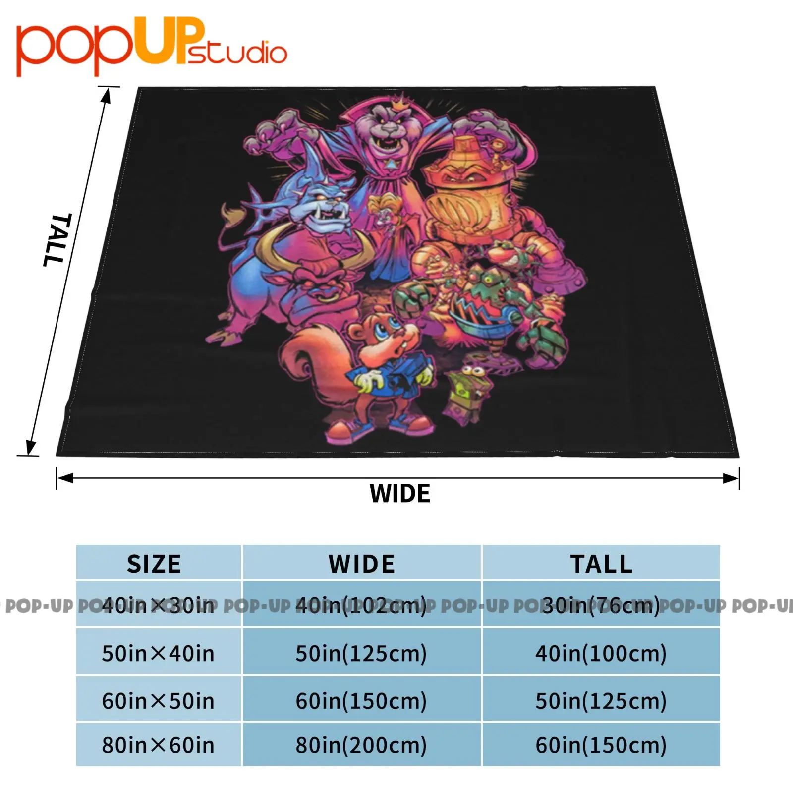 Conkers Bad Fur Day Ultra-Soft Blanket Quilt Winter Sofa Cover Bed Covers #5