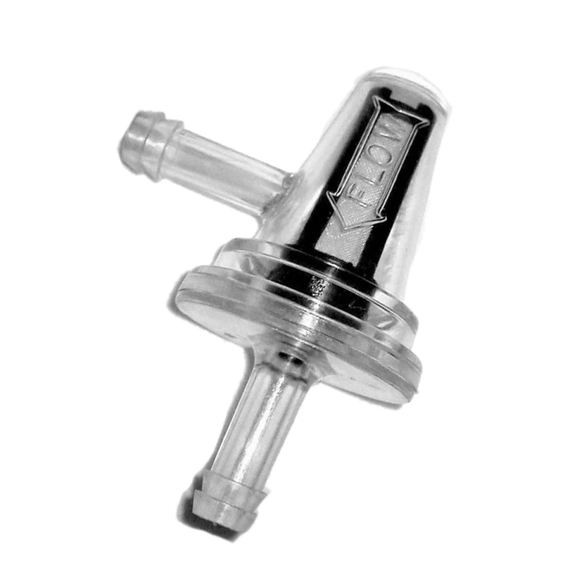 2Pcs Universal Motorcycle Right Angle Inline Fuel Filter 1/4 Inch 6Mm Hose Lines For KAWASAKI Yamaha