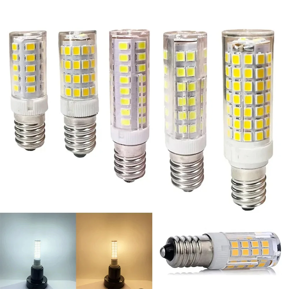 Led Corn Light Bulbs 7W 9W 12W 15W 18W Ceramic Body 220V Bulb Lights Mini E14 Socket Smd2835 Cool Warm White Study Bedroom