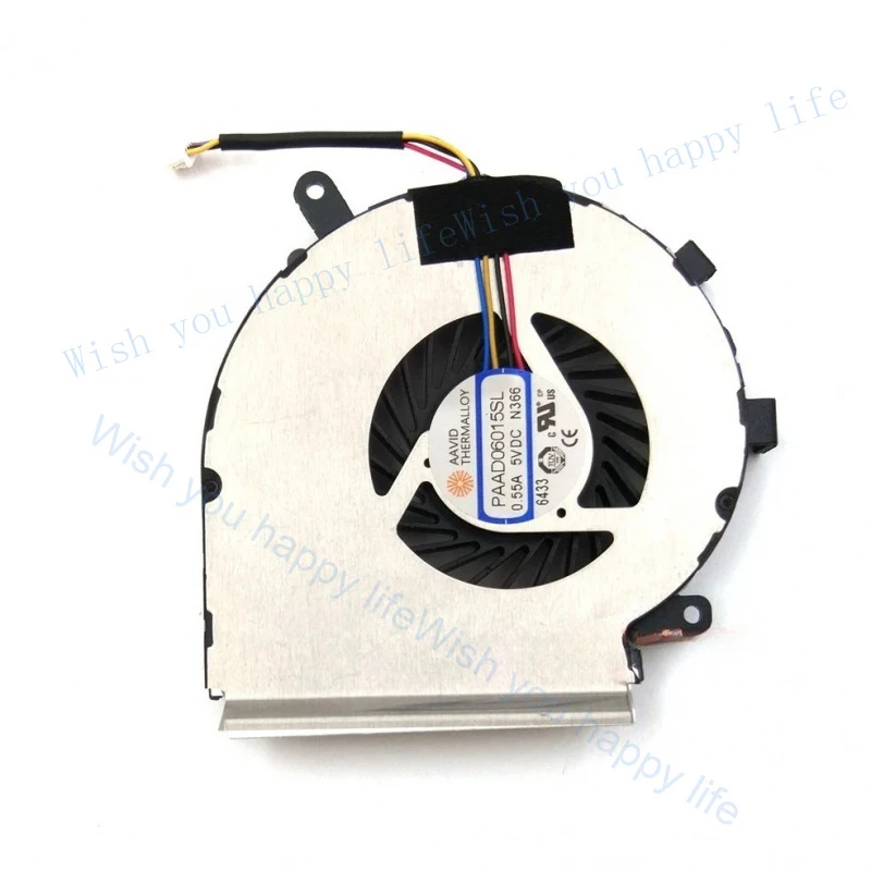 LL Laptop Cooling Fan For MSI GE62VR GE72VR GP62MVR GP62VR PAAD06015SL N366 4Pins