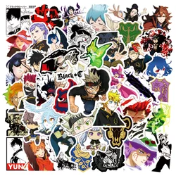 50pcs Cartoon Black Clover Series Graffiti Stickers Suitable for Helmets Desktop Wall Decoration DIY Sticker Pack Wholesale