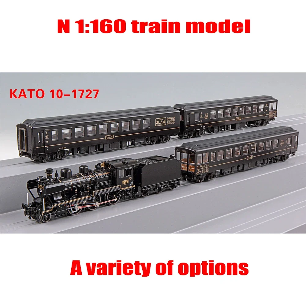 Набор моделей поездов KATO N Scale 1/160, 10-1727/10-1728/2028-2 SL паровой двигатель, 50 серии, игрушечный поезд