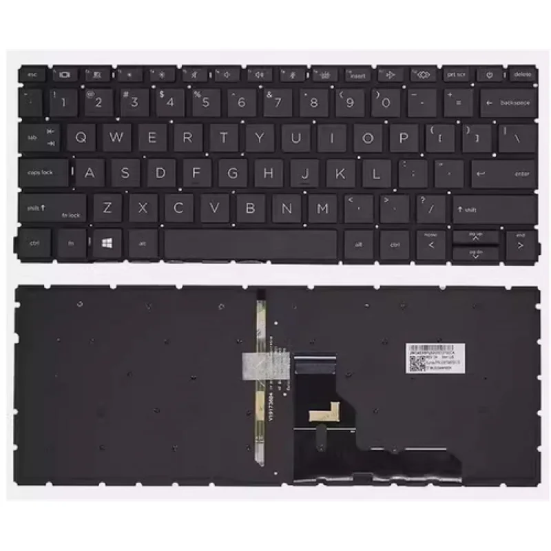 

A++ New For HP ProBook 430 G7 G8 435 G7 G8 Laptop US Keyboard Backlit
