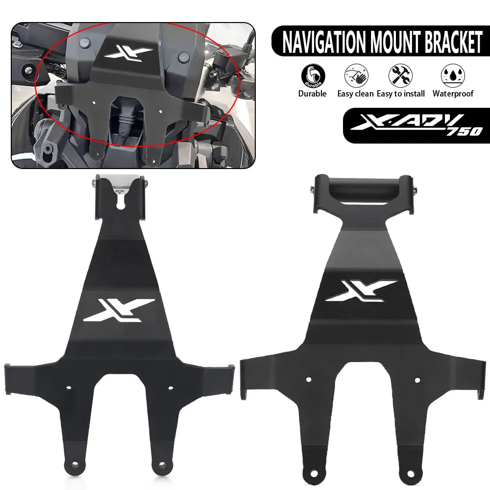 

For HONDA X-ADV 750 2021 2022 2023 2024 2025 2026 2027 XADV750 Motorcycle 12MM/22MM Cellphone Phone GPS Navigation Mount Bracket