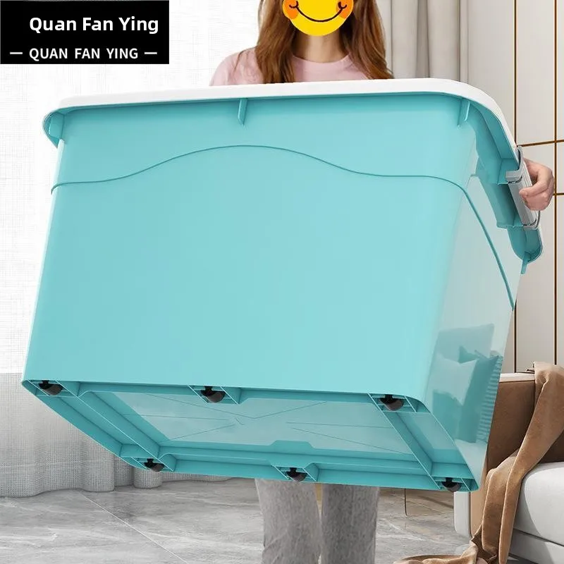 

Thickened Hardened Large Capacity Clothing Storage Box Household Basket Extra Large Size for Organizing And Storing Clothes