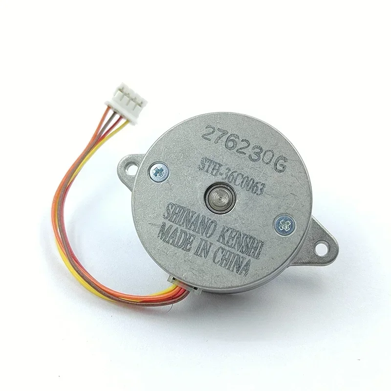 0.9 Degree Mini 36mm Round Thin Stepper Motor Micro 2-Phase 4-Wire Stepping Motor Dual Ball Bearing for 3D Printer CNC Robot