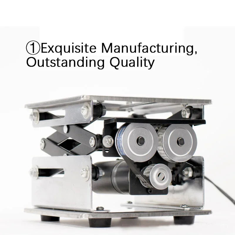 

Electric Stainless Steel Lifting Platform Small Laboratory Lifting Stand Remote Control Adjustable Lifter Moving Platform