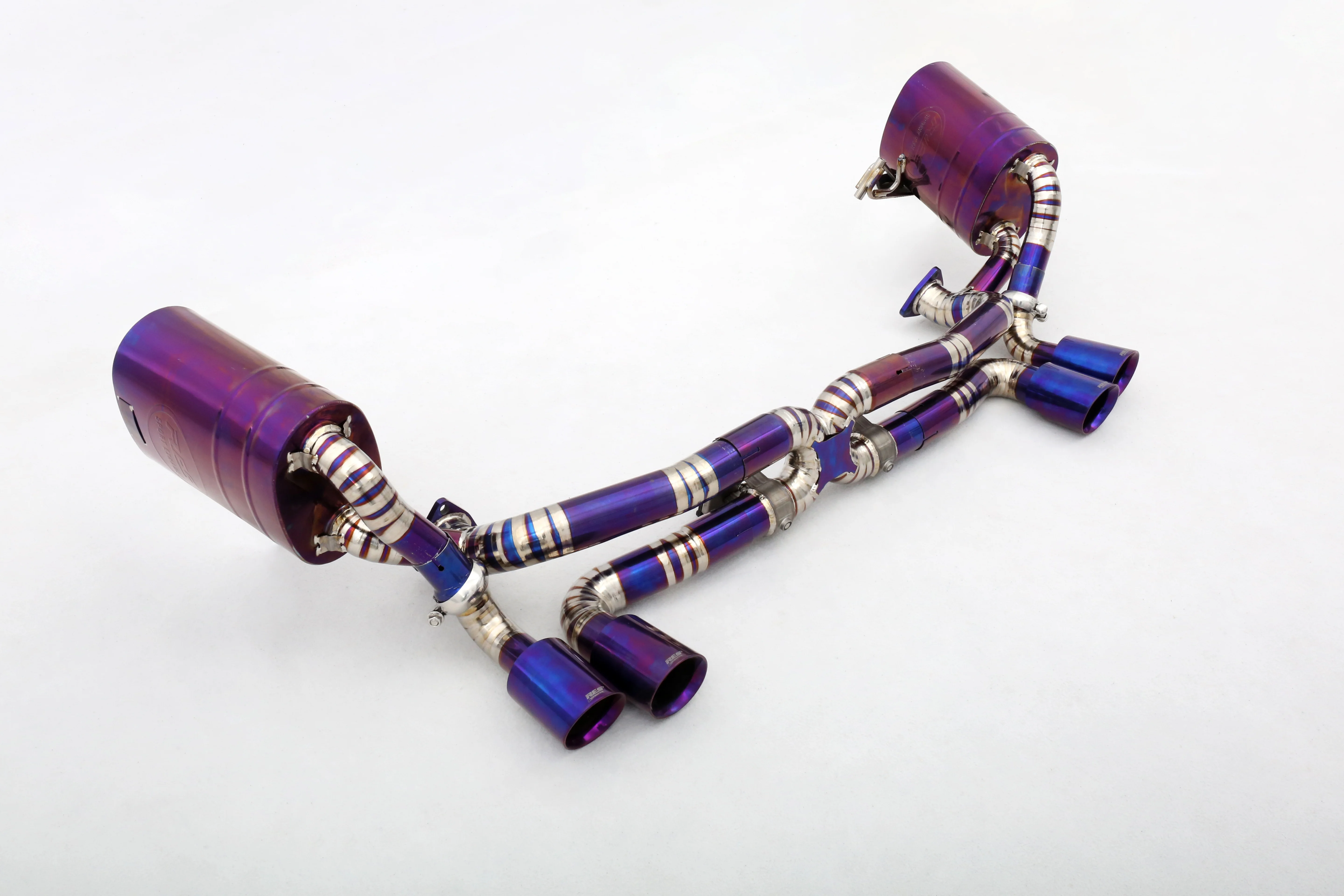 OEM Custom 304 Stainless Steel/Titanium Valved Exhaust System Designed for  3.6/3.8/3.6T Exhaust Pipes