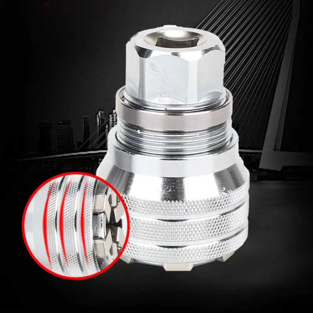 

Набор регулируемых торцевых ключей с одной рукой, сверхмощный шестигранный многофункциональный торцевой адаптер, стабильный 10-19 мм