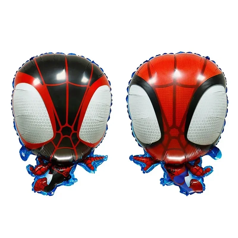 Spider and His Amazing Friends Spider Number Aluminum Balloons Birthday Party Decorations Balloon for Kids Baby Shower gifts view 5