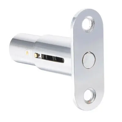 Push Plunger Lock, 19mm x 32mm Cylinder Zinc Alloy Keyed Alike 2Pcs image 3