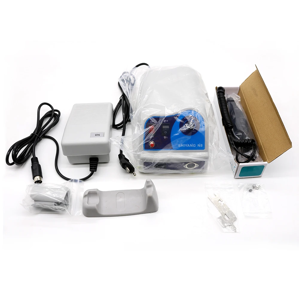 den-tal N8 Marathon Electric Micromotor Polisher with 45000 45K RPM Handpiece