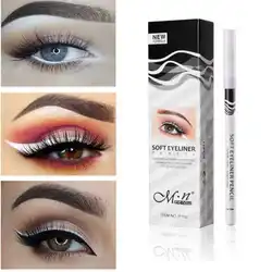 1/3/5Pcs White Eyeliner Makeup Smooth Eyes Brightener Easy to Wear Waterproof New Fashion Eyes Liner Pencils Eye Makeup Tool