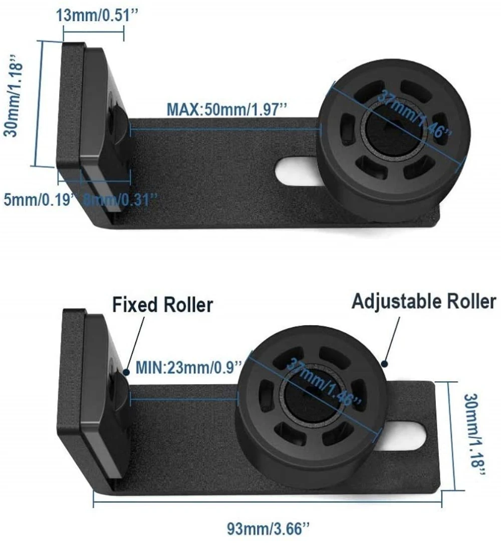 LWZH قابل للتعديل انزلاق الطابق دليل السكك الحديدية سدادة أسود جدار الباب أسفل دليل للانزلاق الحظيرة الباب السكك الحديدية الملحقات