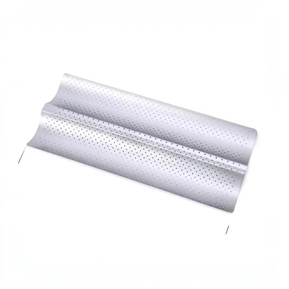 Carbon Steel Baguette Mold Nonstick Wave Pan For French Loaf Baking Kitchen Accessory Durable Pastry Bakeware