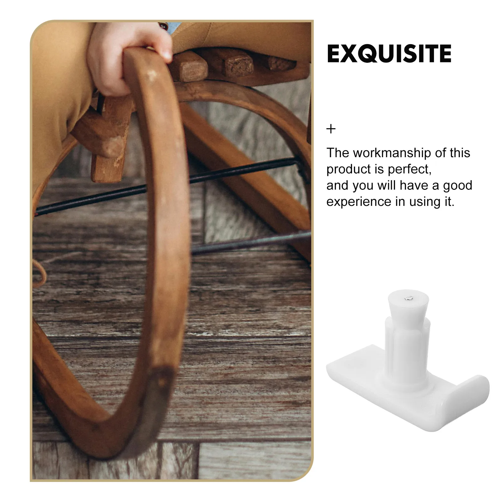 

4pcs Ski Glides Anti-Skid Elderly Walker Feet Protectors Non-Slip Replacement Gliders Portable Walker Accessories Health Care