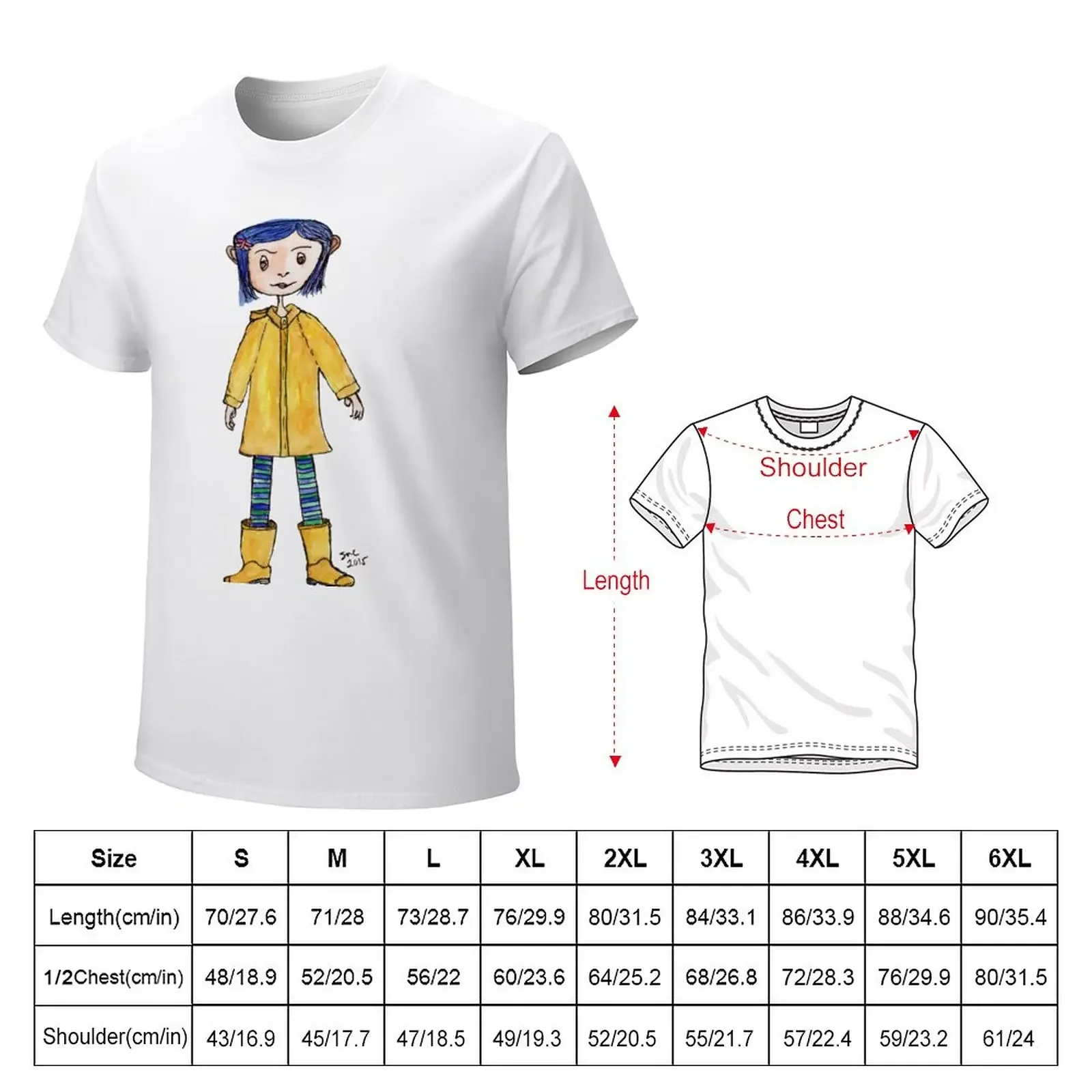 Girl in a Raincoat T-Shirt customs design your own sublime Aesthetic clothing summer clothes men workout shirt