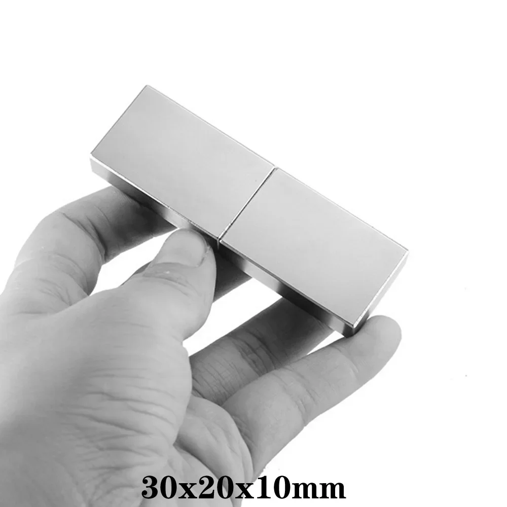 30x20x10 mm Powerful Block Magnet 30mm20mmx10mm For Home Refrigerators, Offices DIY 30x20x10mm Magnetic Strong Magnet 30*20*10