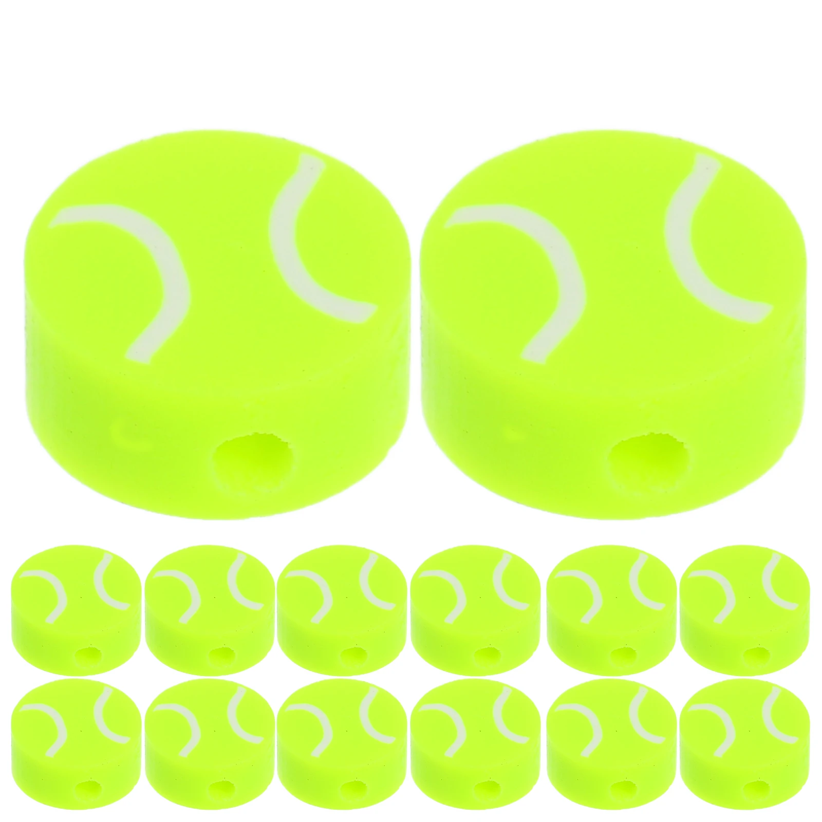 

100 Pcs Soft Ceramic Beads Loose Jewelry Making for Necklace Clay Craft Charms Polymer Bracelet Spacer