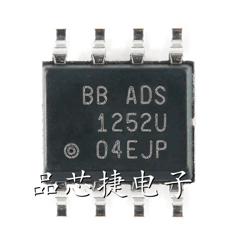 

5pcs/Lot ADS1252U/2K5 Marking ADS1252U SOIC-8 ResolutionPlus 24Bit, 40kHz Analog-To-Digital Converter