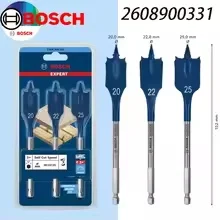Bosch Accessories Triple Point Woodworking Flat Drill Cabinet Lock Hole Opener Wood Fraise High Speed Steel Drill Bit Set
