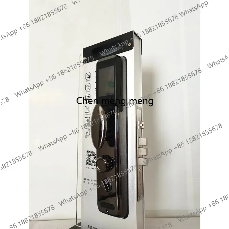 

Умный дверной замок с 3D-распознаванием лиц, Wi-Fi, без ключа, врезной замок для входной двери, видеодомофон, отпечаток пальца, код, приложение Tuya