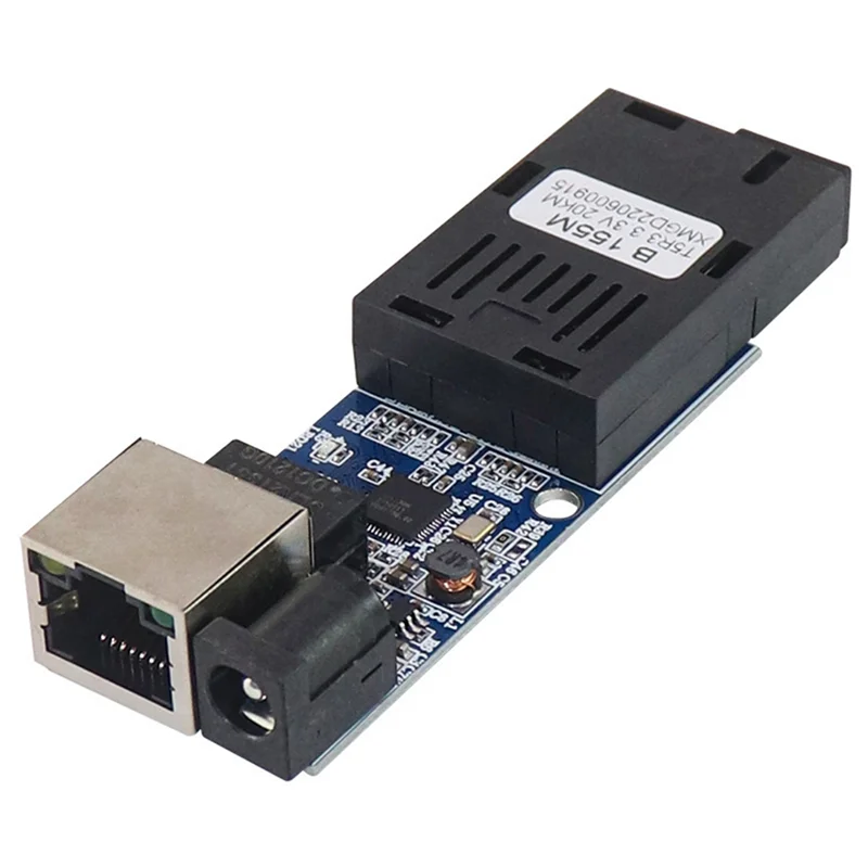 5 paia mini convertitore multimediale in fibra ottica 10/100Mbps modalità singola singola 20Km interruttore in fibra porta SC in fibra rara