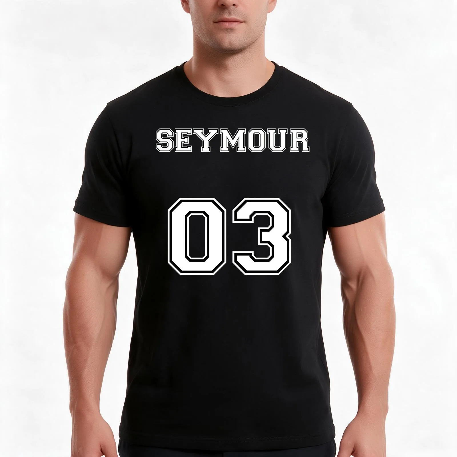 Jane Seymour Varsity SIX T-Shirt Summer Casual Cotton Tee Oversized Streetwear Tops Vintage Graphic Print Unisex Men Women