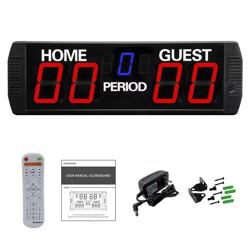 

LED Digital Electronic Scoreboard Portable Basketball Scoreboard Cheap Scoreboards