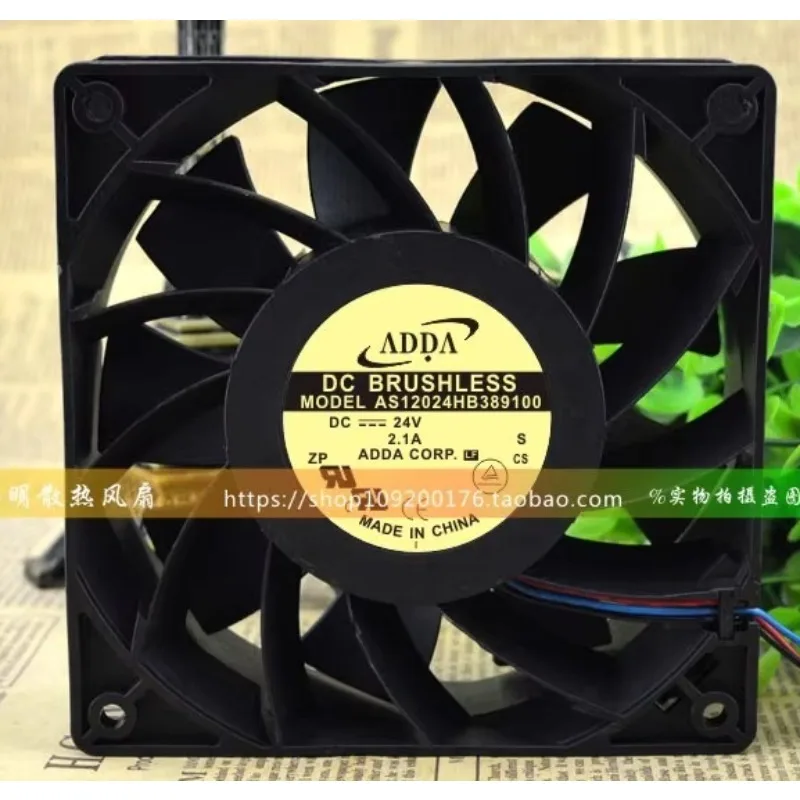 

Original Cooler Fan for ADDA AS12024HB389100 12038 24V 2.10A Cooling Fan 120X120X38mm