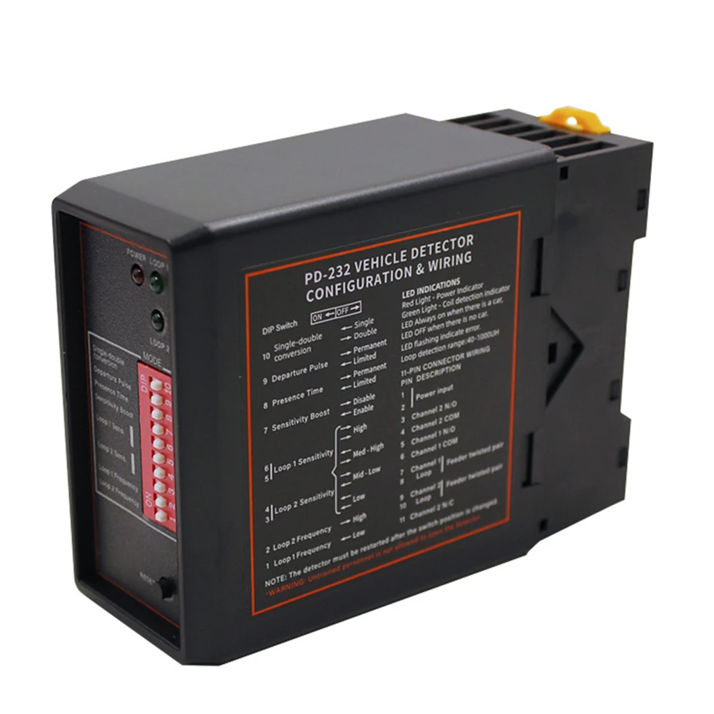 PD-132 Automatic Door Opener, Traffic-sensing Single-channel Vehicle Loop Detector For , Compatible With Northtech Tools