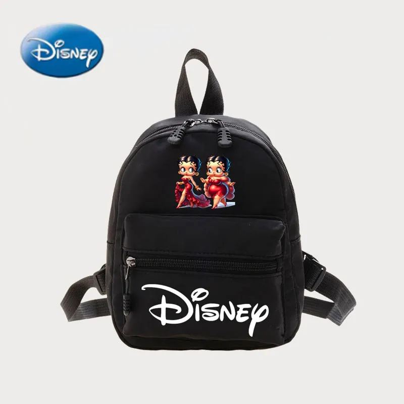 kawaii Betties Disney Children's Mini Backpack Fashion Solid Color Small Simple Casual Traveling Back To School Kids Schoolbag