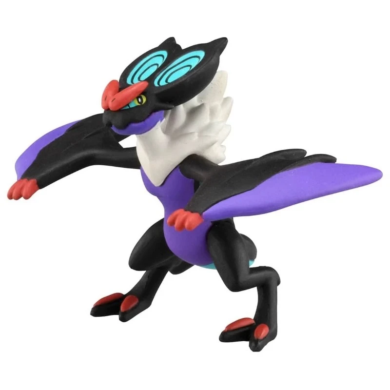 TOMY Pokemon model Noibat evolution Noivern figure monster doll Kawaii game peripheral children's toys gift number MS-43