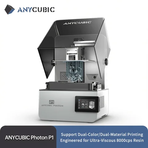 ANYCUBIC Photon P1 14K LCD 3D Printer Support Dual-Color Printing With Industrial-Grade Ball Screw Large Jewelry 3D Printer