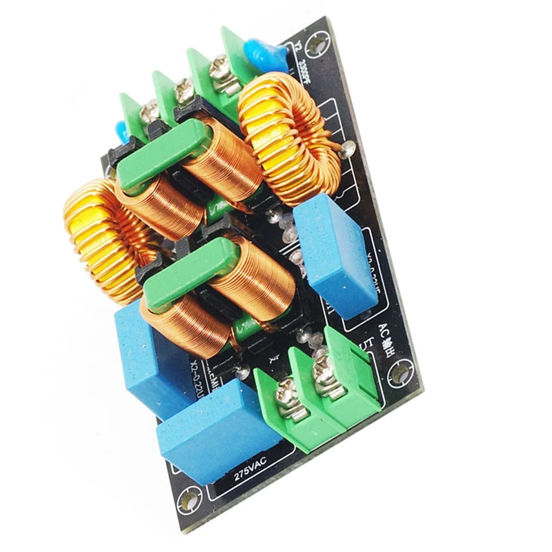 CS-EMI Power Filter Board Audio Amplifier Power Supply Filter Common Mode High Current Electromagnetic Hifi Audio