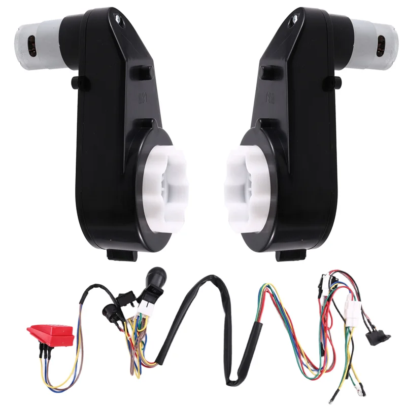 Acessórios para Carro Elétrico Infantil, Kit de Fios e Interruptor Modificado DIY para Carro Elétrico Infantil