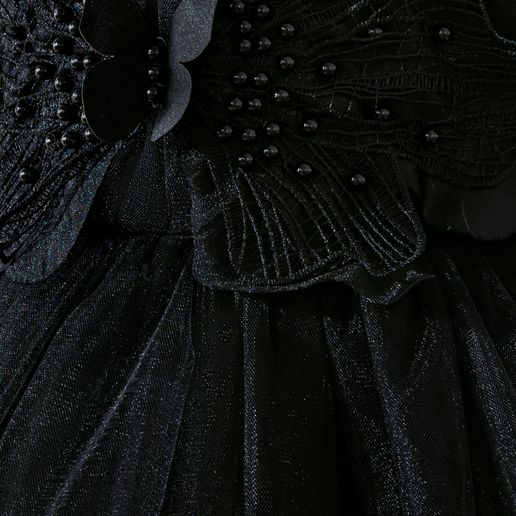 Elegantes Schmetterlings-Partykleid für Mädchen, schickes Schleifenkleid für Geburtstag, Hochzeit, Brautjungfern, Abschlussball, Karneval, Weihnachten, Halloween-Kostüm – Detail 9