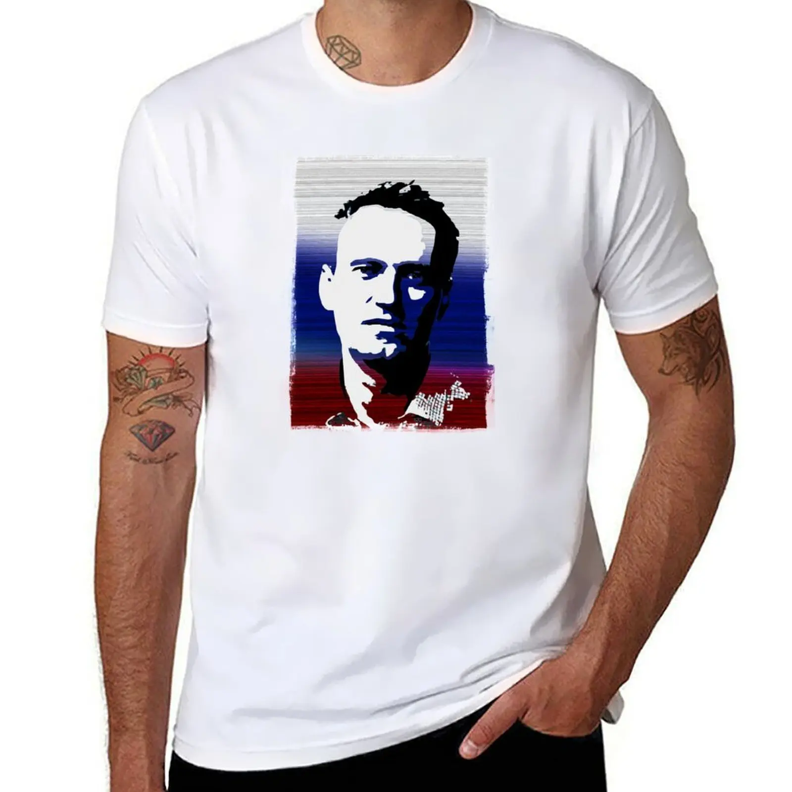

Alexey Navalny T-Shirt man t shirts high quality luxury brand t shirts designer T-Shirt
