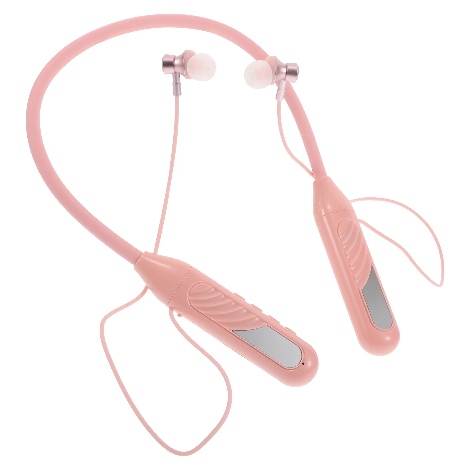 

Sport Wireless Headphones Neckband Card Slot Function Digital Screen High Capacity Music Storage for Workouts