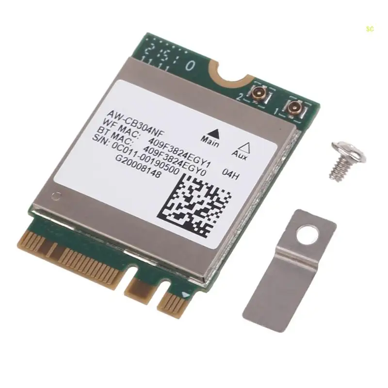 Wireless Networking Card RTL8821 CB304NF NGFF WIFI Card Support 2.4Ghz/5Ghz Bluetooth-compatible4.2 RTL8821CE Dropshipping