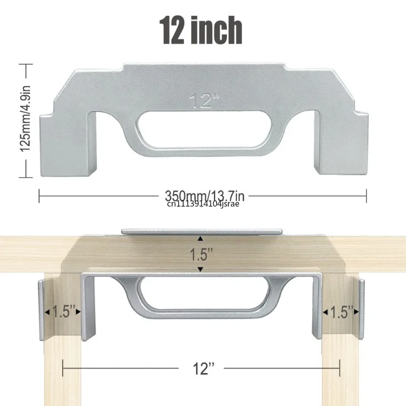 Framing Tools Stud Layout Jig Vertical Post Frame Clamp Woodworking Panel Splicing Locator, Wood Frame Assembly Fixing Holder