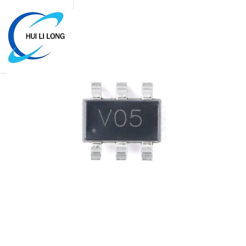 ترانزستور رقاقة الصمام الثنائي IC ، SOT-23-6 ، SRV05 ، SOT23 ، V05 ، 7.5 ، 5 فولت ، 4 أسلاك ، ترانزستور ، 10 في اللوت
