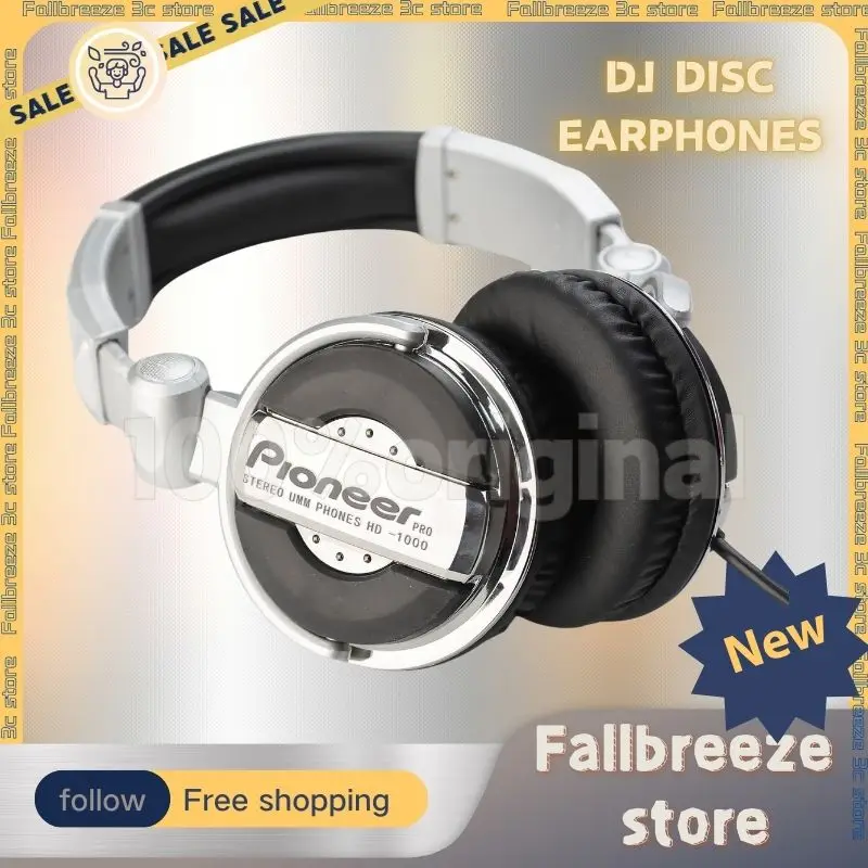 Dj Disc Earphones Dj Music Earphones Dj Tuning Earphones Monitor Earphones Mobile Phone Computer Earphones No Microphone Custom