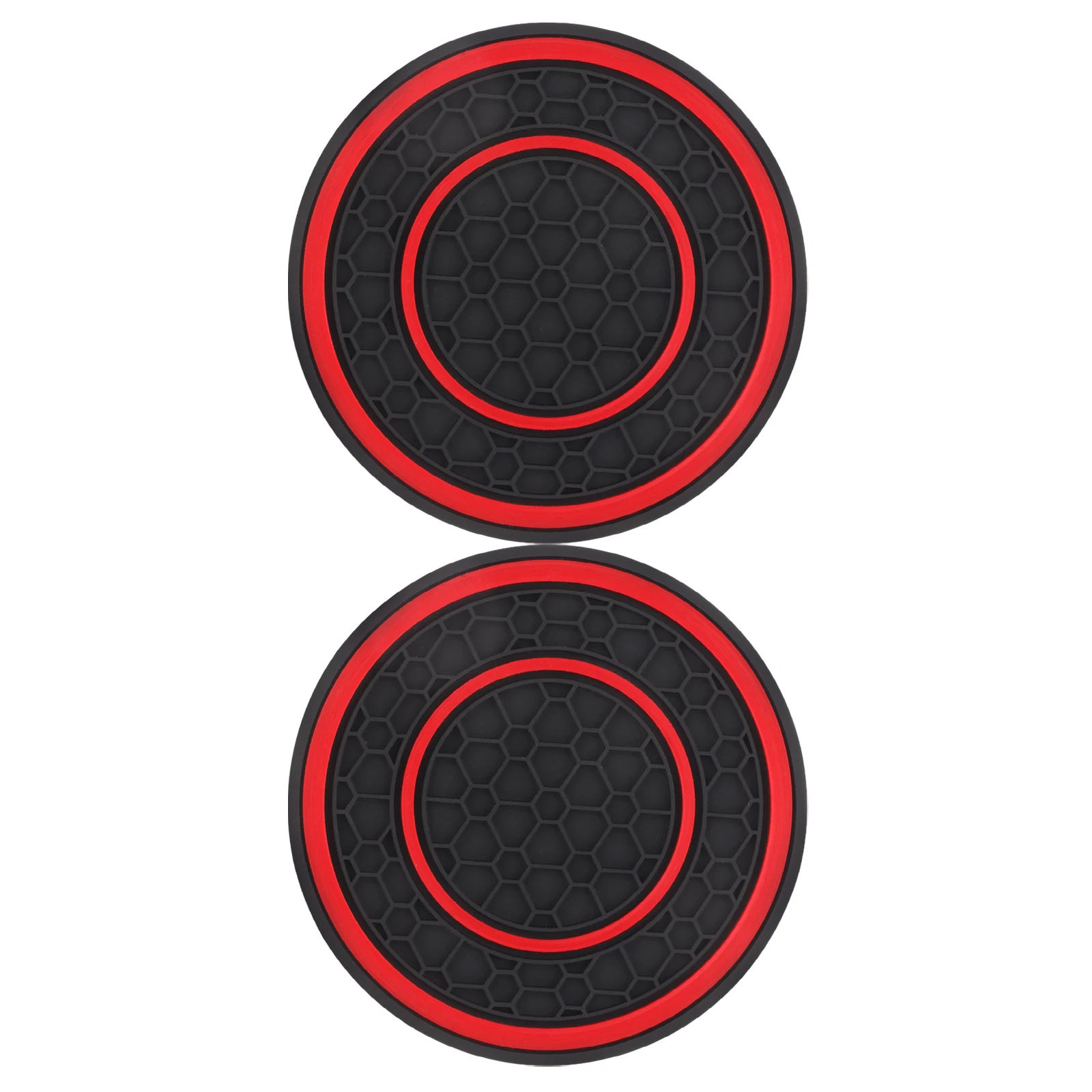 

2pcs Silicone Car Cup Holder Coasters Non-Slip Universal Fit For Vehicle Interior Waterproof Insulation Mats Cup Pad Anti-Slip