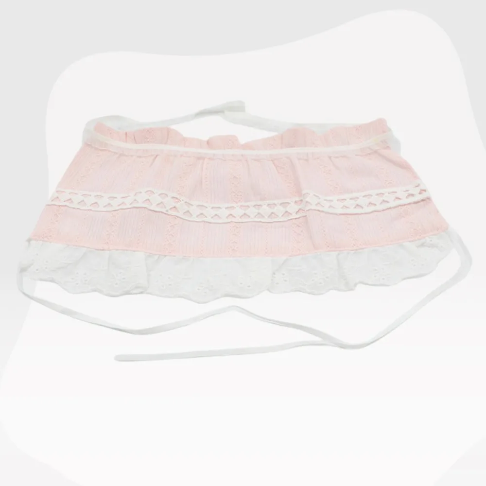 Stuffed Clothes Bow Skirt 20cm Cotton Clothes Headscarf Lace Cotton 's Clothes Mini Outfit Clothes 20cm Cotton