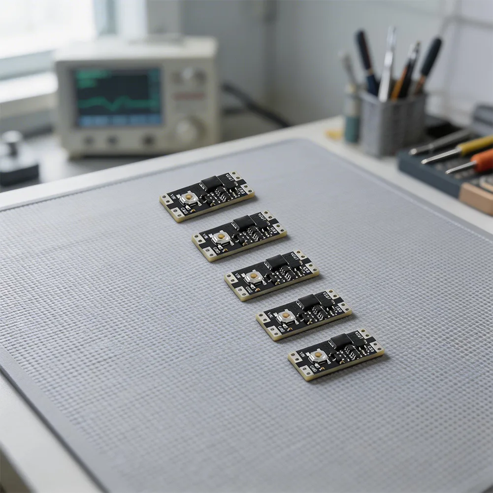 5pcs XL-10AH/XL-10AL 10A Single-Button Switch Module For Automotive Modification Industrial Control Accessories
