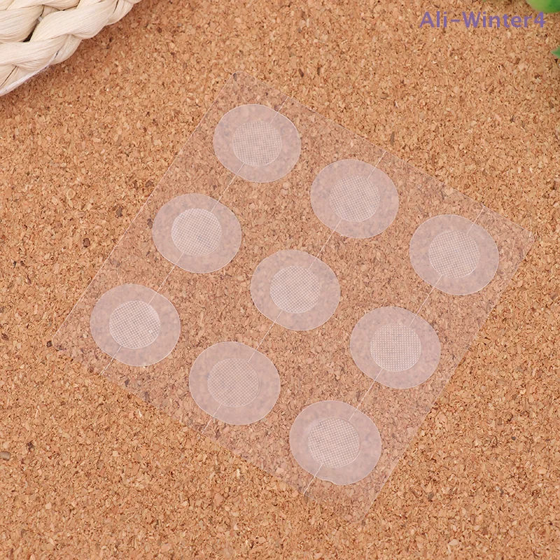 9-teiliges Set Unsichtbare Atmungsaktive Akne-Patches, Heilende Hautunreinheiten-Behandlung, Lösliche Mikronadel-Pickel-Patches