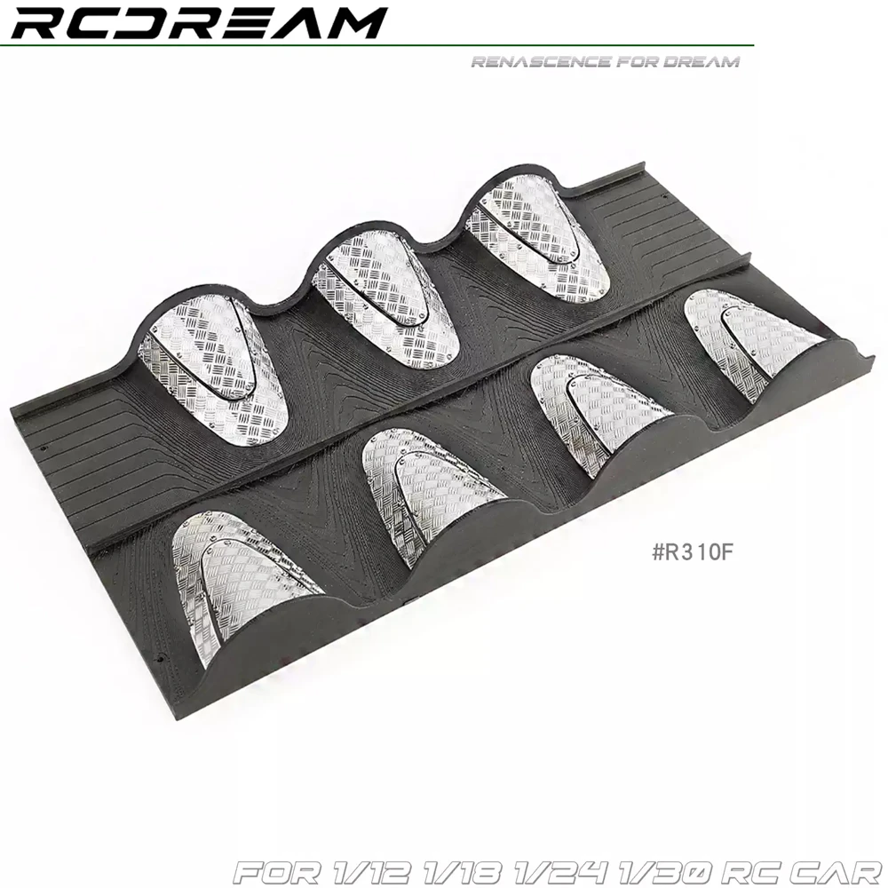 Cross Axis Plum Blossom Pile Simulation Off Road Track Obstacles For Rc Crawler Car 1/18 Traxx/as Trx4m 1/24 Axial Scx24 FCX24
